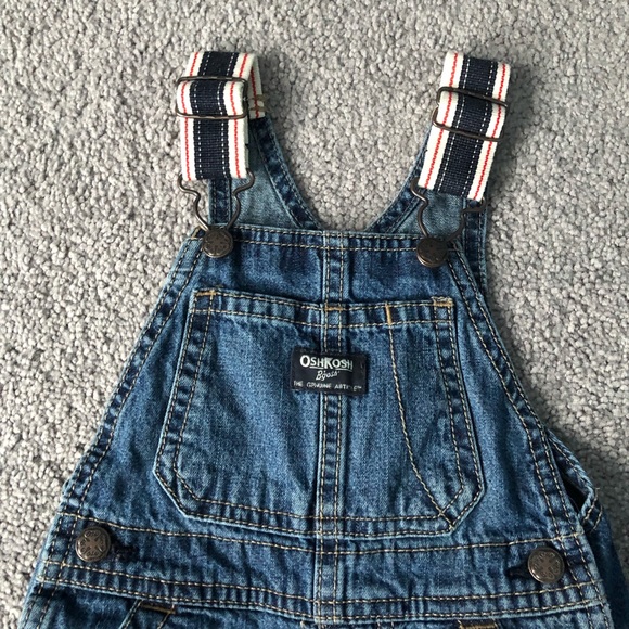 ✨Sold✨NWOT OshKosh Denim Overalls - Picture 2 of 2
